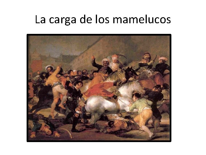 La carga de los mamelucos 