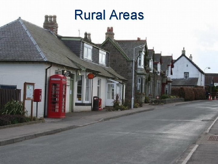 Rural Areas 