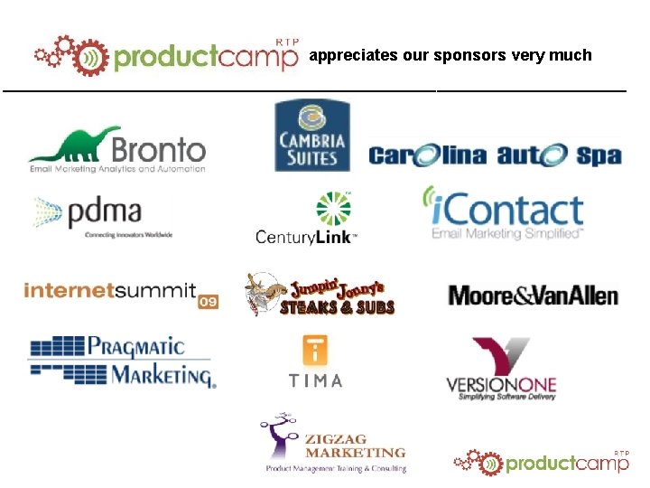 appreciates our sponsors very much ___________________________________ 