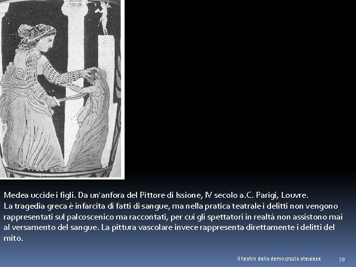 Medea uccide i figli. Da un'anfora del Pittore di Issione, IV secolo a. C.