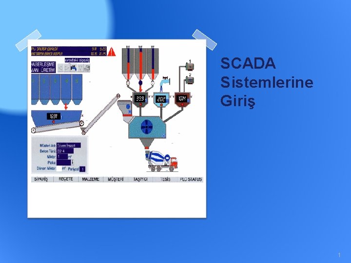 SCADA Sistemlerine Giriş 1 