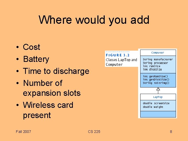 Where would you add • • Cost Battery Time to discharge Number of expansion