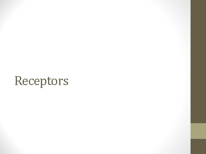 Receptors 