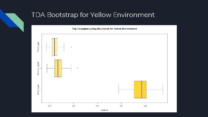 TDA Bootstrap for Yellow Environment 