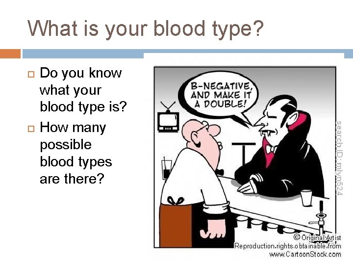 What is your blood type? Do you know what your blood type is? How
