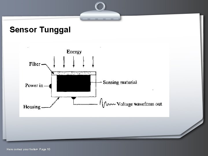 Sensor Tunggal Here comes your footer Page 10 