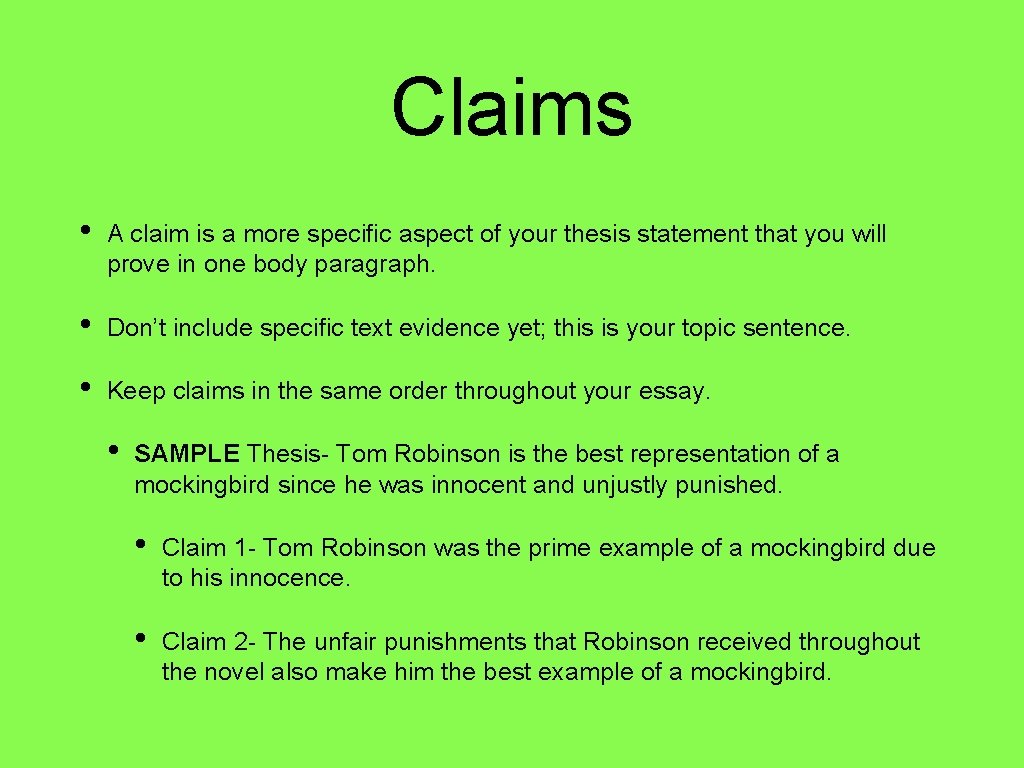 Argumentative Writing 8 th Grade ELA Purpose of