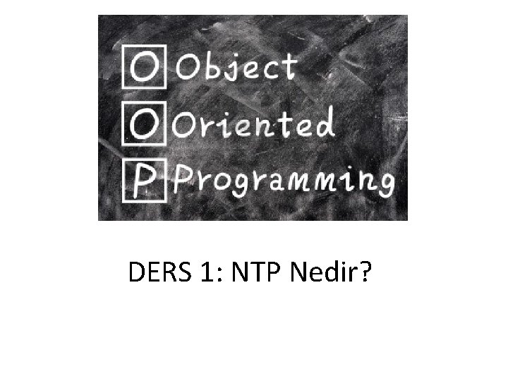 DERS 1: NTP Nedir? 