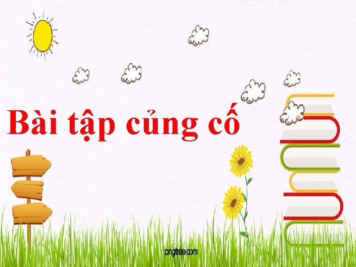 Bài tập củng cố 