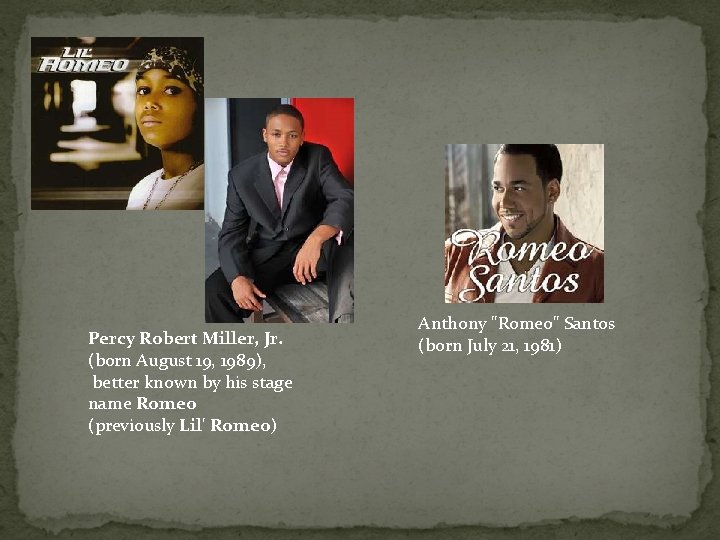 Percy Robert Miller, Jr. (born August 19, 1989), better known by his stage name