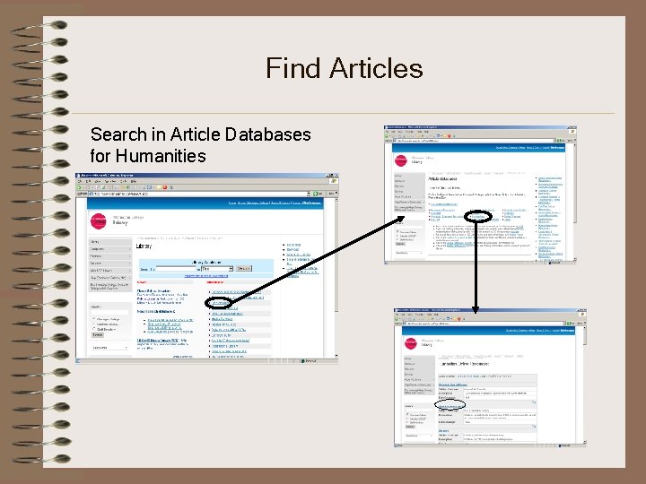 Find Articles Search in Article Databases for Humanities 