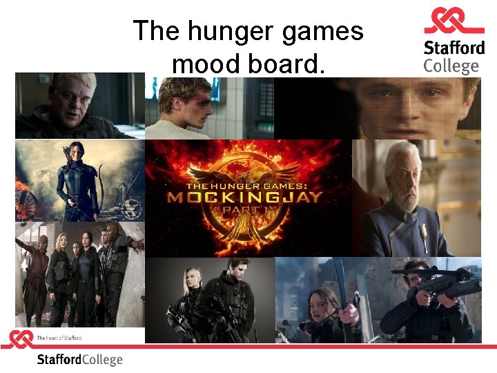 The hunger games mood board. 