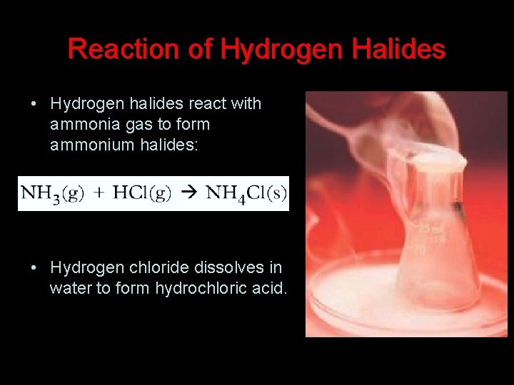 Group 7 Reactions of Halogens and Halides Disproportionation
