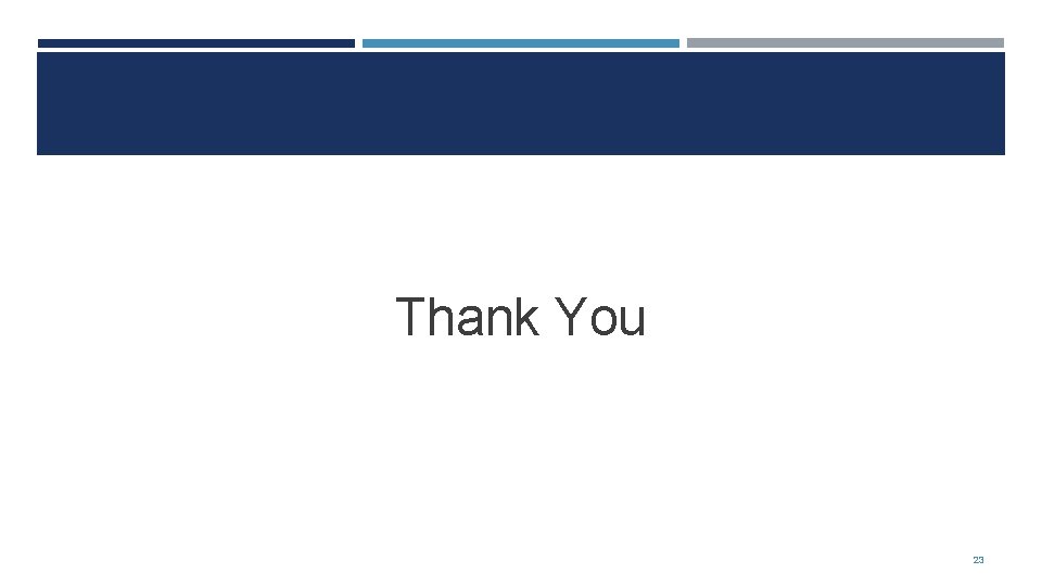 Thank You 23 