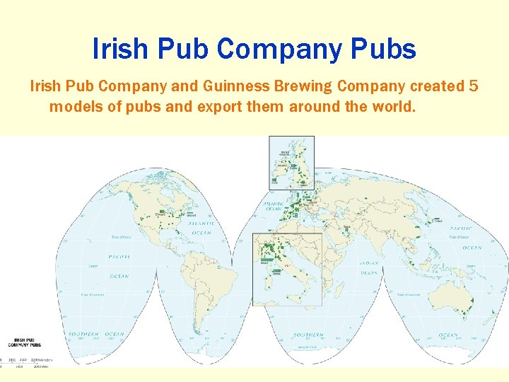 Irish Pub Company Pubs Irish Pub Company and Guinness Brewing Company created 5 models