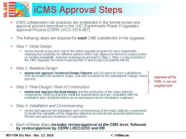 i. CMS Approval Steps § i. CMS collaboration QA practices are embedded in the