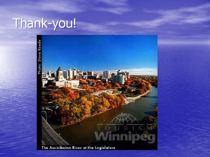 Thank-you! Thank-you!