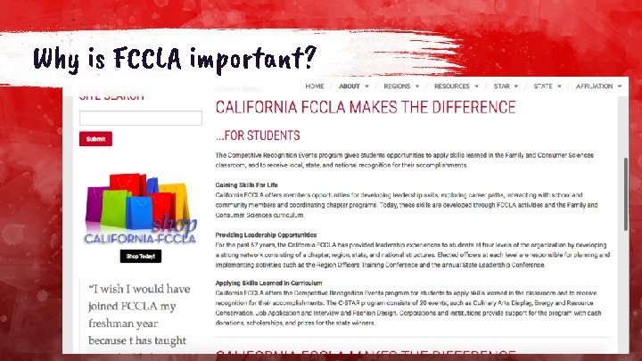 Why is FCCLA important? 