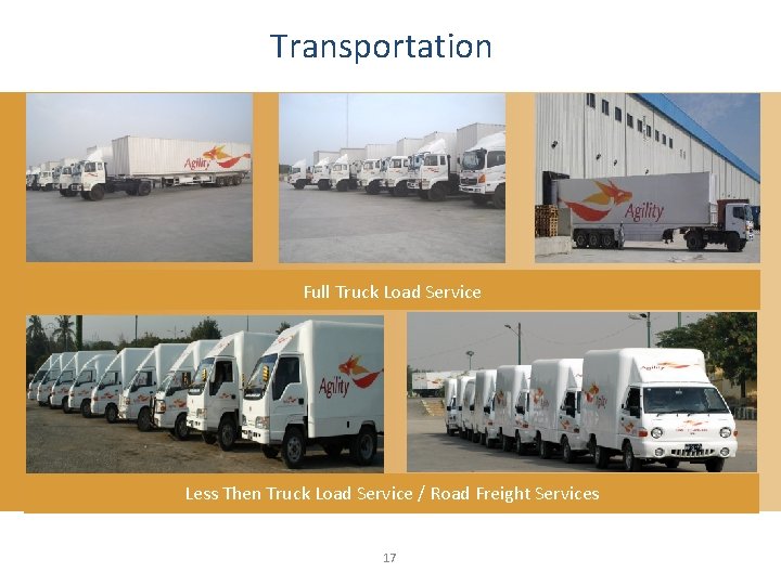 Transportation Full Truck Load Service Less Then Truck Load Service / Road Freight Services