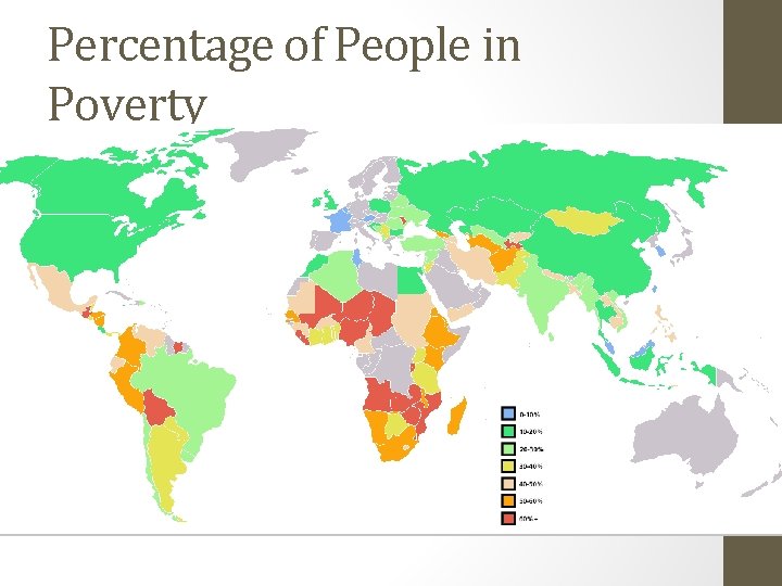 Percentage of People in Poverty 