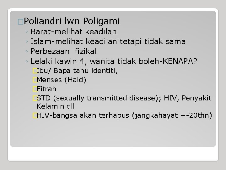 Kedudukan Wanita Dalam Islam Permasalahan Berkaitan Wanita Di