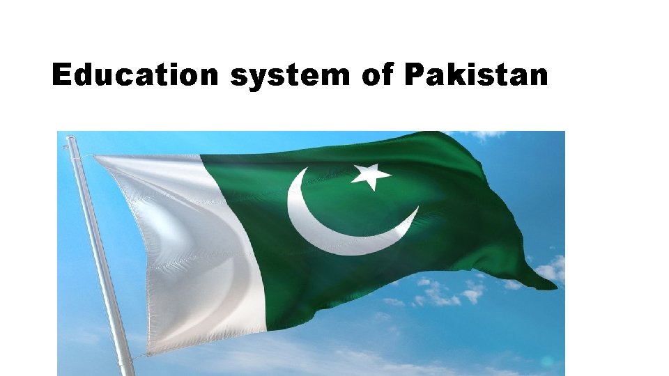 Education system of Pakistan 