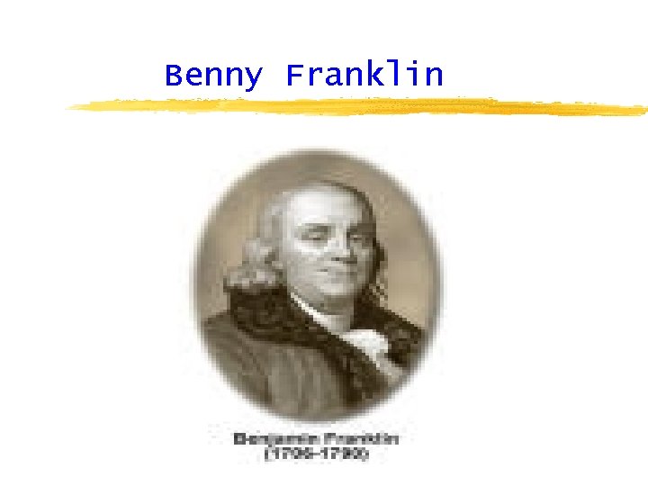 Benny Franklin 