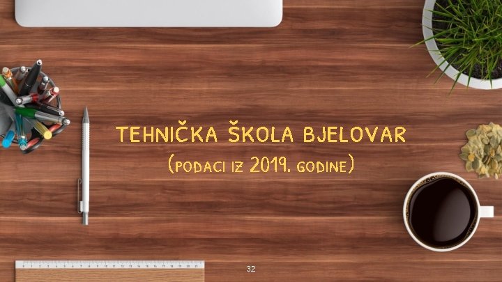 tehnička škola bjelovar (podaci iz 2019. godine) 32 