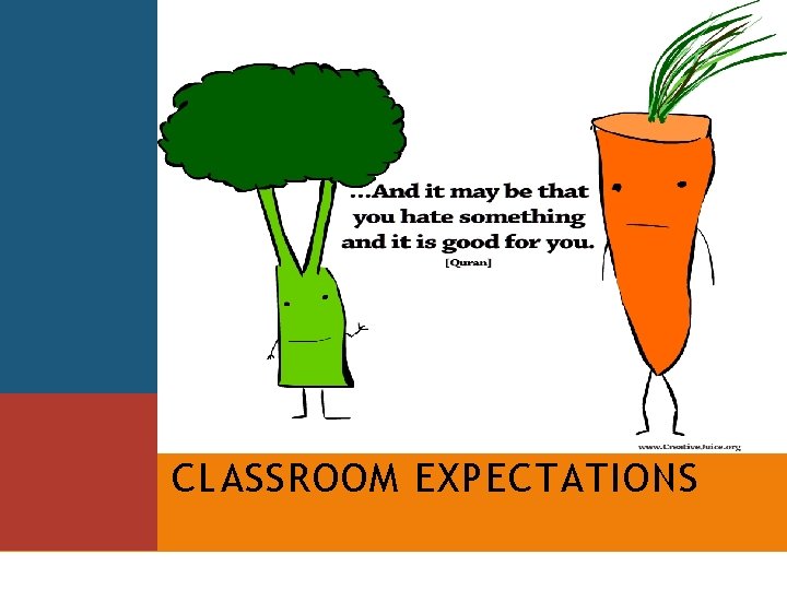CLASSROOM EXPECTATIONS 