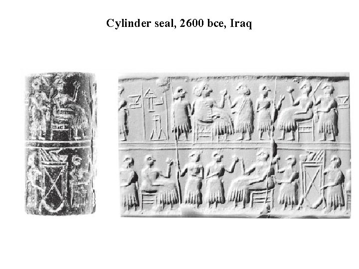 Cylinder seal, 2600 bce, Iraq 