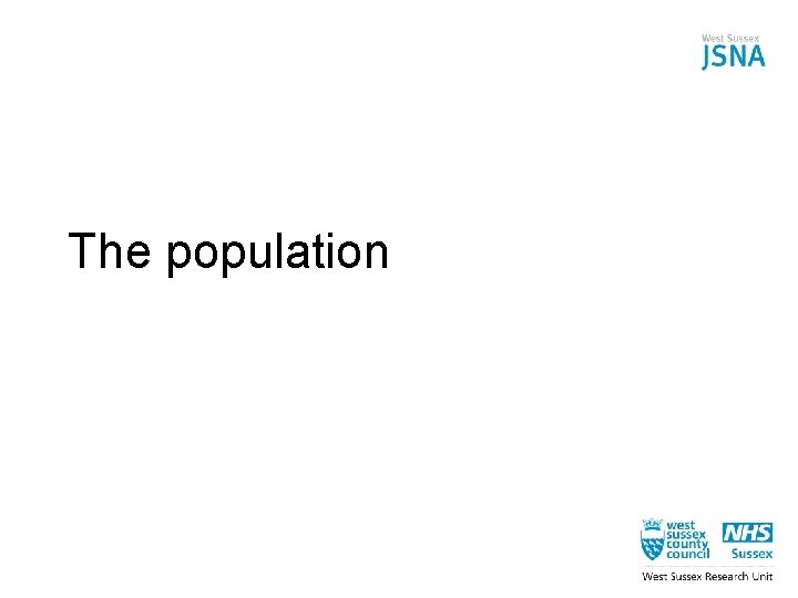 The population 