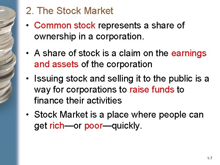 Chapter 1 Why Study Money Banking and Financial