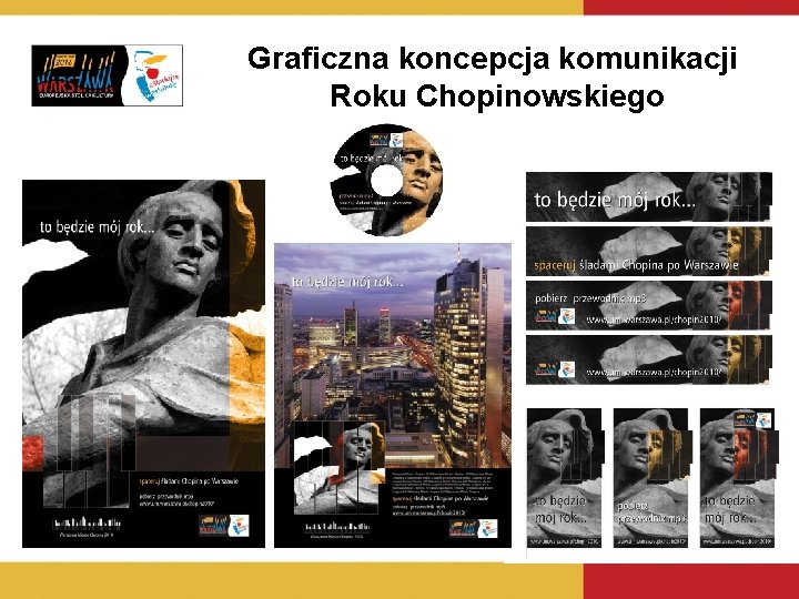 Graficzna koncepcja komunikacji Roku Chopinowskiego 