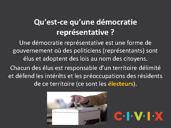 Qu’est-ce qu’une démocratie représentative ? Une démocratie représentative est une forme de gouvernement où