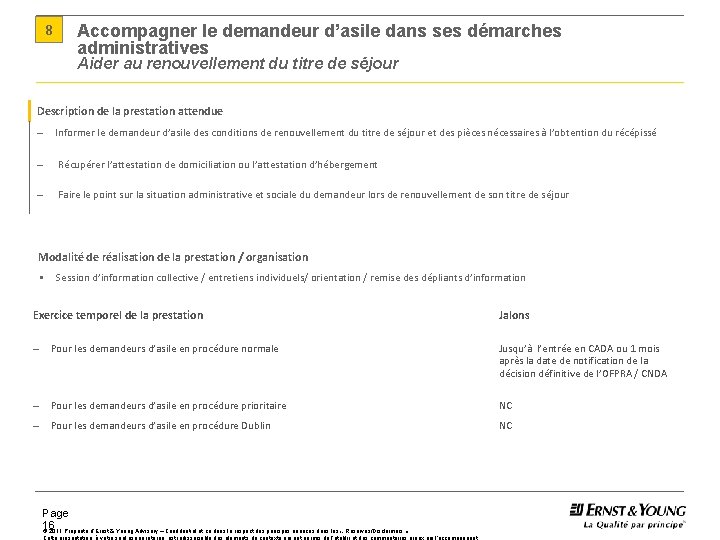 8 Accompagner le demandeur d’asile dans ses démarches administratives Aider au renouvellement du titre 8 Accompagner le demandeur d’asile dans ses démarches administratives Aider au renouvellement du titre
