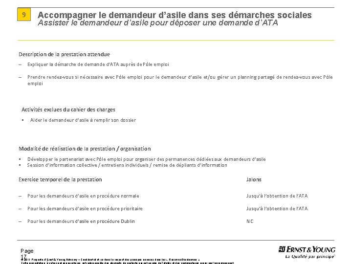 9 Accompagner le demandeur d’asile dans ses démarches sociales Assister le demandeur d’asile pour 9 Accompagner le demandeur d’asile dans ses démarches sociales Assister le demandeur d’asile pour