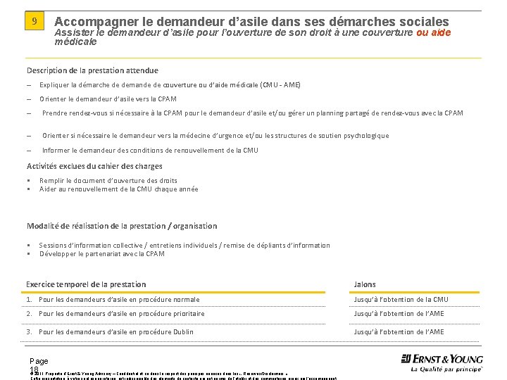 9 Accompagner le demandeur d’asile dans ses démarches sociales Assister le demandeur d’asile pour 9 Accompagner le demandeur d’asile dans ses démarches sociales Assister le demandeur d’asile pour