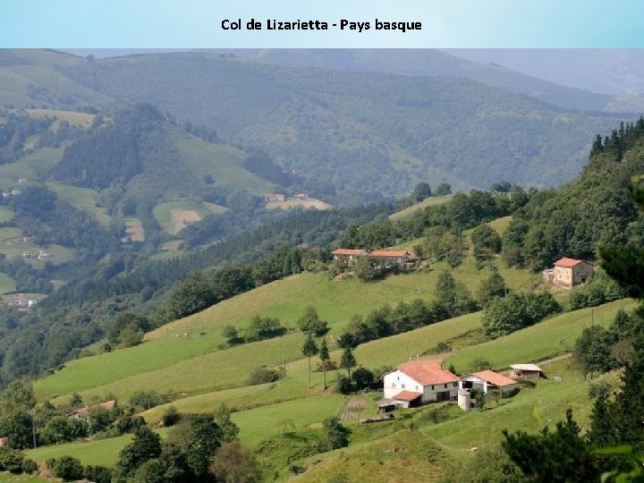 Col de Lizarietta - Pays basque 