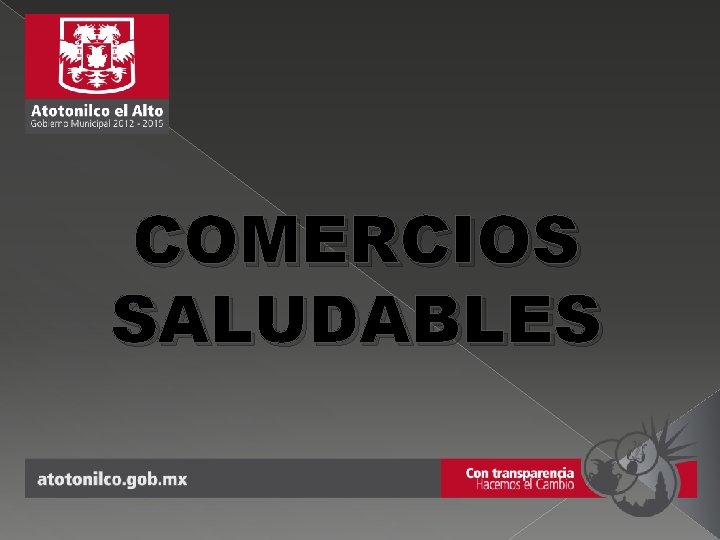 COMERCIOS SALUDABLES 
