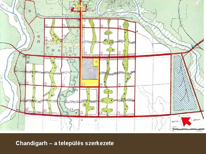 Chandigarh – a település szerkezete 