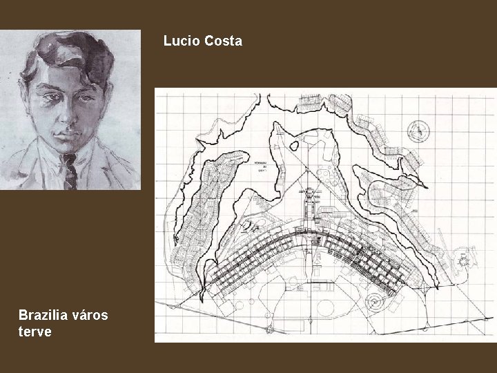Lucio Costa Brazilia város terve 