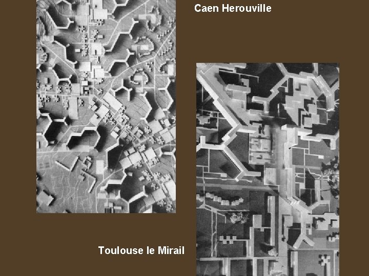 Caen Herouville Toulouse le Mirail 