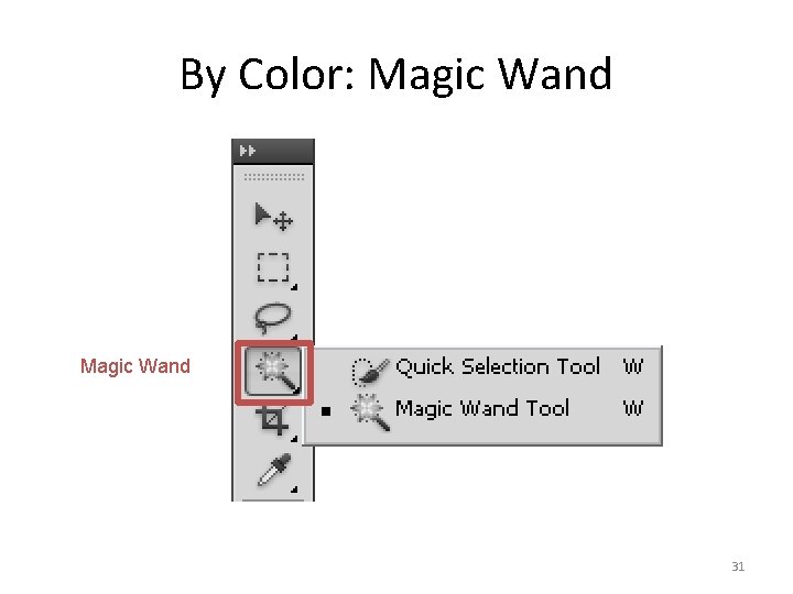 By Color: Magic Wand 31 