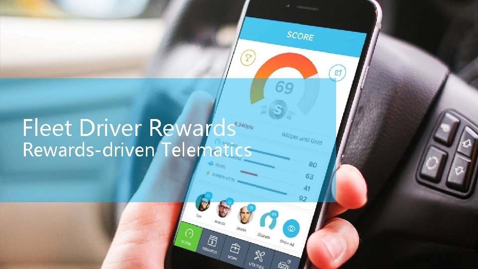 Fleet Driver Rewards-driven Telematics 