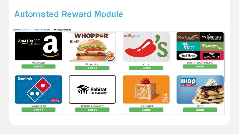 Automated Reward Module 