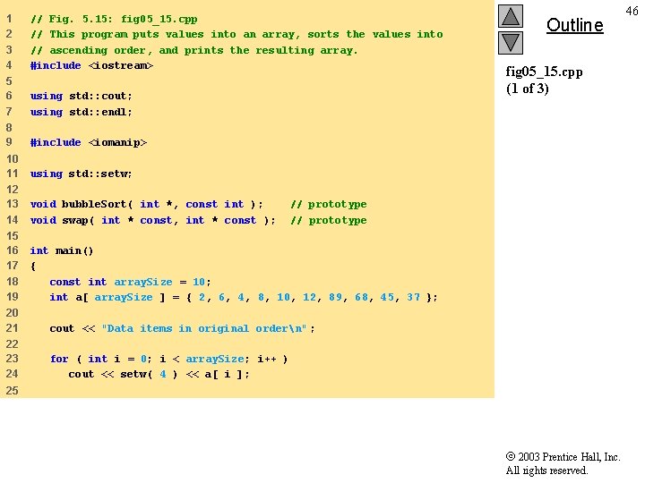 1 2 3 4 // Fig. 5. 15: fig 05_15. cpp // This program