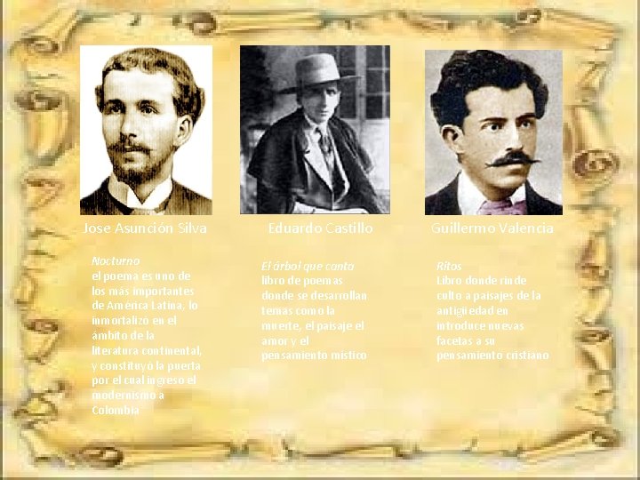 Jose Asunción Silva Nocturno el poema es uno de los más importantes de América Jose Asunción Silva Nocturno el poema es uno de los más importantes de América