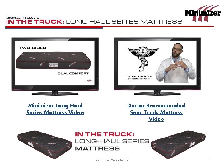 Minimizer Long Haul Series Mattress Video Doctor Recommended Semi Truck Mattress Video Minimizer Confidential