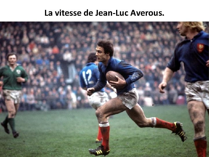 La vitesse de Jean-Luc Averous. 