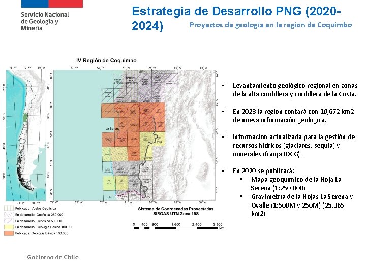 Estrategia de Desarrollo PNG (2020 Proyectos de geología en la región de Coquimbo 2024)